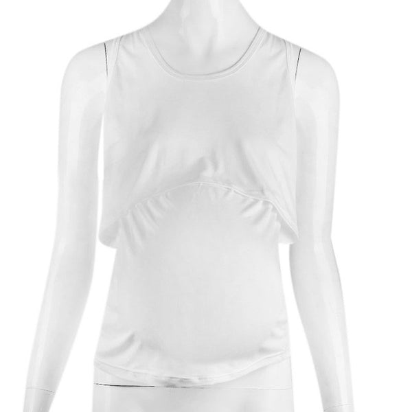 Sleeveless Maternity Feeding Vest  Maternity Clothes