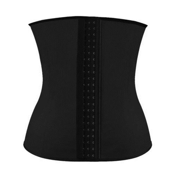Women's Latex Underbust Waist Trainer Cincher Corset Body Shaper