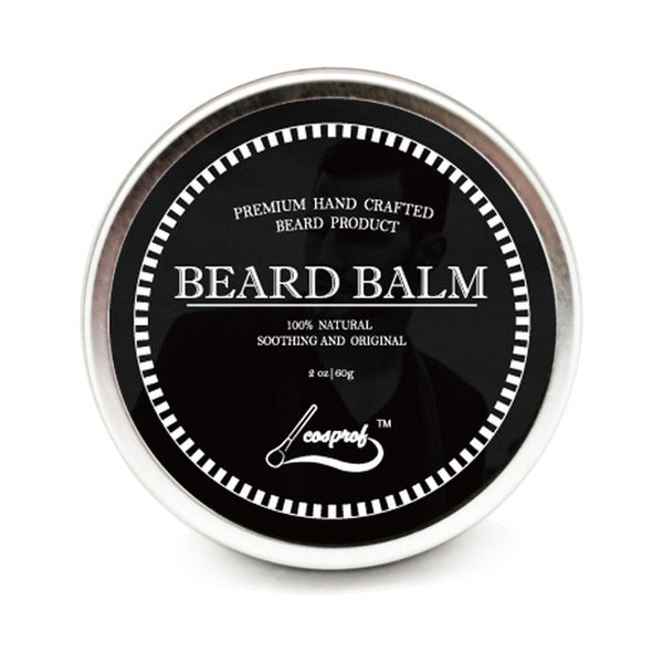 100% Natural Beard Balm Mustache Cream Oil Conditioner Set